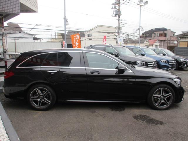 Ｃクラスステーションワゴン Ｃ２２０ｄ　ワゴンアバンギャルド　ＡＭＧライン　ディーゼルターボ　レザーエクスクルーシブパッケージ　赤革シート　Ｂｕｒｍｅｓｔｅｒ　レーダーセーフ　ワイドナビＴＶ　バックモニター　シートヒーター　純正ナビ　地デジ　パワーシート　　パワーバックドア（4枚目）