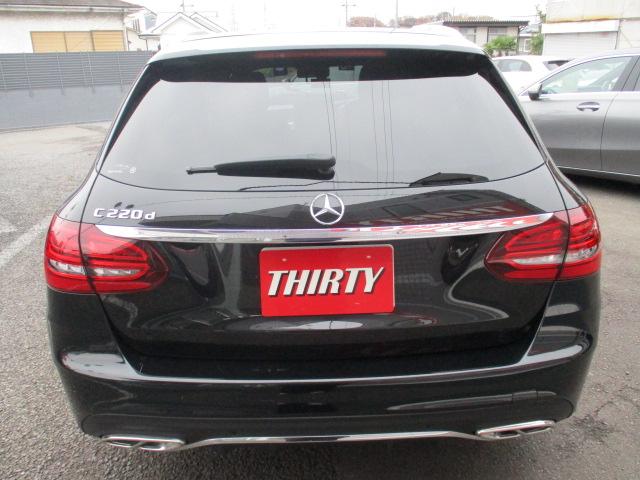Ｃクラスステーションワゴン Ｃ２２０ｄ　ワゴンアバンギャルド　ＡＭＧライン　ディーゼルターボ　レザーエクスクルーシブパッケージ　赤革シート　Ｂｕｒｍｅｓｔｅｒ　レーダーセーフ　ワイドナビＴＶ　バックモニター　シートヒーター　純正ナビ　地デジ　パワーシート　　パワーバックドア（7枚目）