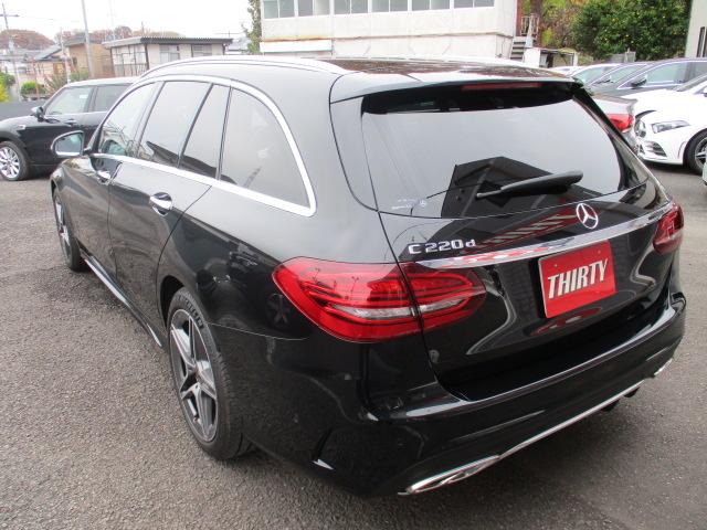 Ｃクラスステーションワゴン Ｃ２２０ｄ　ワゴンアバンギャルド　ＡＭＧライン　ディーゼルターボ　レザーエクスクルーシブパッケージ　赤革シート　Ｂｕｒｍｅｓｔｅｒ　レーダーセーフ　ワイドナビＴＶ　バックモニター　シートヒーター　純正ナビ　地デジ　パワーシート　　パワーバックドア（8枚目）