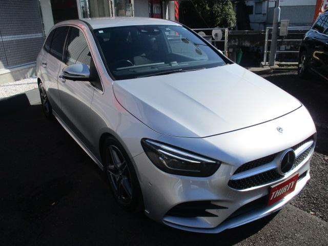 Bクラス B180 AMGライン レーダーセーフ MBUXナビTV バックモニター マルチビームLED ハーフレザーシート シートヒーター パワーテールゲート パワーシート 衝突軽減 踏み間違い防止 追従クルーズ ワイヤレスチャージ(3枚目)