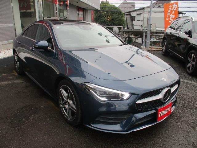 ＣＬＡクラス 　レザーＥＸ　サンルーフ　アドバンスドＰＫＧ　レーダーセーフ　純正ナビＴＶ　全方位カメラ　革シート　アンビエントライト　ＨＵＤ　シートヒーター　マルチビームＬＥＤ　ドラレコ（3枚目）