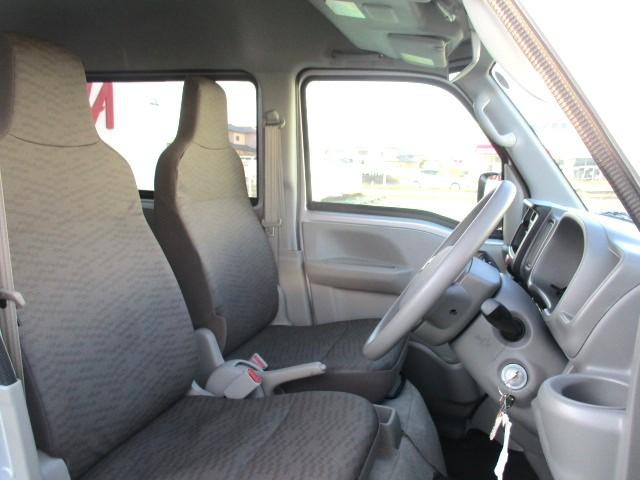 エブリイ ＰＡ　６型　前後衝突被害軽減ブレーキ　フロアマット　禁煙車　ハイルーフ　メンテナンスノート　取扱説明書　ディーラー保証付　ＦＭ／ＡＭラジオ　両側スライドドア　オートライト　リヤパーキングセンサー　スペアキー　エアコン・パワステ　シルキーシルバーメタリック（18枚目）