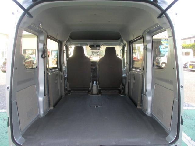 エブリイ ＰＡ　６型　前後衝突被害軽減ブレーキ　フロアマット　禁煙車　ハイルーフ　メンテナンスノート　取扱説明書　ディーラー保証付　ＦＭ／ＡＭラジオ　両側スライドドア　オートライト　リヤパーキングセンサー　スペアキー　エアコン・パワステ　シルキーシルバーメタリック（23枚目）