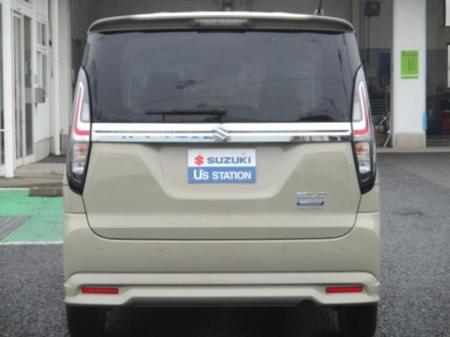 ソリオ HYBRID MX 2型 前後衝突被害軽減ブレーキ 禁煙車 ナビ Bluetooth機能対応 ワンオーナー車 電動格納ドアミラー 両側スライド片側電動ドア 運転席・助手席シートヒーター スマートキー フルフラットシート ディーラー保証付 パーキングセンサー(5枚目)