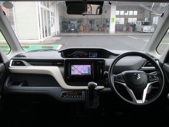 ソリオ HYBRID MX 2型 前後衝突被害軽減ブレーキ 禁煙車 ナビ Bluetooth機能対応 ワンオーナー車 電動格納ドアミラー 両側スライド片側電動ドア 運転席・助手席シートヒーター スマートキー フルフラットシート ディーラー保証付 パーキングセンサー(10枚目)