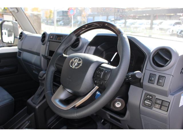 ランドクルーザー70 AX ジャオスフロントバンパーガーニッシュ・キーレス・ETC・クルコン・純正16AW・デフロック(10枚目)