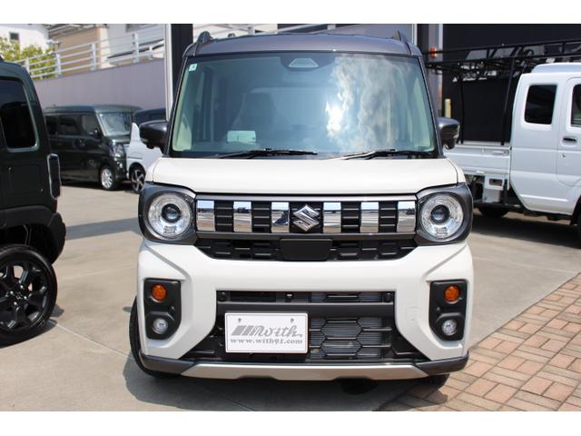 スペーシアギア ハイブリッドXZ ターボ 4WD・ハイブリッドXZ ターボ(4名)・全方位モニター付きメモリーナビ・フルセグテレビ・シートヒーター・LEDヘッドライト・スマートキー(3枚目)