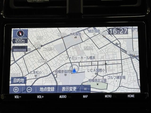 プリウス Ｓツーリングセレクション　インテリキー　地デジ　リアカメラ　ＬＥＤヘッドライト　セキュリティー　クルコン　オートエアコン　デュアルエアバッグ　ＥＳＣ　ＤＶＤ　ドライブレコーダー　フルタイム４ＷＤ　メモリーナビゲーション　ＡＢＳ（5枚目）