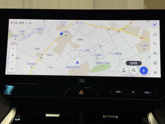 ナビゲーション付なので、何時何処でも行きたい場所へ。　ナビって無くて良いかなと思っていても一回使うと手放せませんよね。