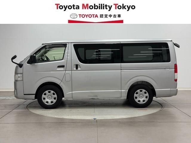 ハイエースバン ＤＸ　ＧＬパッケージ　デュアルエアバック　ワンオーナー　リモコンキー　横滑り防止　オートエアコン　パワーウィンドウ　エアバッグ　パワステ　盗難防止装置　ＡＢＳ　メンテナンスノート　ＥＴＣ　ドラレコ　プリクラッシュセーフティ（3枚目）