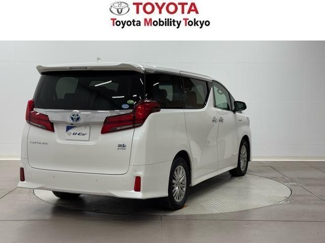 アルファードハイブリッド ＳＲ　Ｃパッケージ　点検記録簿　サンル－フ　本革シート　ワンオナ　バックモニター　オートエアコン　ＬＥＤ　横滑り防止機能　ＡＢＳ　イモビ　ＡＣ１００Ｖ電源　アルミ　ドライブレコーダー　ナビ＆ＴＶ　４ＷＤ　３列シート（2枚目）