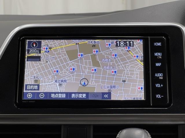 シエンタ ハイブリッドＧ　ブレーキサポート　ＥＣＯモード　Ｂカメラ　地デジ　クルコン　ＤＶＤ　キーフリー　スマキー　横滑り防止システム　メモリナビ　ナビＴＶ　ウォークスルー　ＥＴＣ　ドライブレコーダー　イモビライザー　ＰＷ（5枚目）