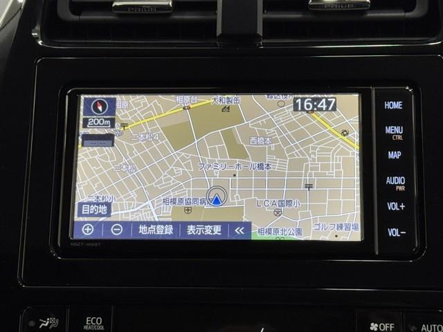 プリウス S 100V 取説記録簿 DVD再生機能 アイスト ESC スマートキ- 地デジ メモリーナビゲーション LEDヘッドライト ETC車載器 フルオートエアコン クルーズコントロール エアバッグ イモビ(5枚目)