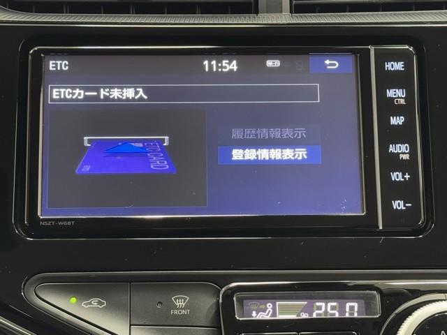 アクア Sスタイルブラック AUX端子 ECOモード 記録簿あり バックモニタ- 地デジフルセグ ナビTV イモビライザー LEDライト スマートキープッシュスタート アルミホイール ETC付き Wエアバッグ キーフリ ABS(9枚目)