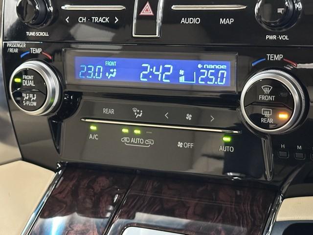 アルファードハイブリッド G TSS オートクルーズ ナビTV 地デジ AC100 盗難防止装置 AW LEDヘッド 4wd キーレス Wエアコン DVD再生機能 ABS エアバッグ 3列シート ミュージックプレイヤー接続可(9枚目)
