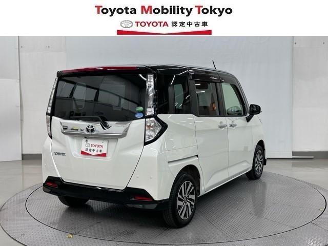 タンク カスタムＧ　プリクラッシュ　リアカメラ　両側自動ドア　クルコン　ＬＥＤ　横滑り防止　点検記録簿　ＤＶＤ　ドライブレコーダー　ナビＴＶ　スマートキー　アルミ　キーフリーシステム　ＥＴＣ付き　オートエアコン　ＡＢＳ（2枚目）