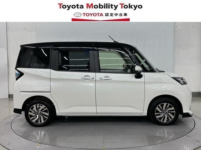 タンク カスタムＧ　プリクラッシュ　リアカメラ　両側自動ドア　クルコン　ＬＥＤ　横滑り防止　点検記録簿　ＤＶＤ　ドライブレコーダー　ナビＴＶ　スマートキー　アルミ　キーフリーシステム　ＥＴＣ付き　オートエアコン　ＡＢＳ（3枚目）