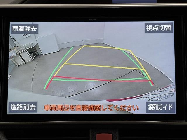 ノア ハイブリッドＧ　Ｒカメラ　スマートキー＆プッシュスタート　ＬＥＤへッドライト　地デジ　イモビライザー　記録簿有　Ｗエアコン　パワーウインドウ　アルミ　クルコン　エアバッグ　横滑り防止　ＤＶＤ再生機能　フルフラット（6枚目）