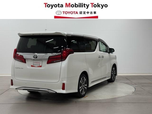 アルファード 2.5S Cパッケージ 両電動ドア Bモニタ 地デジ 定期点検記録簿 DVD再生可能 リアオートエアコン ナビテレビ 横滑り防止 クルコン AC100V電源 セキュリティ ETC車載器 LEDヘッドライト スマートキー 3列(2枚目)