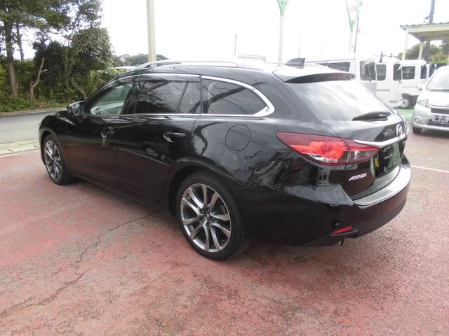 アテンザワゴン XD Lパッケージ 純ナビ地デジ バックカメラ ETC HIDライト 黒革シート 左右シートヒーター 左右パワーシート スマートキー バリ山タイヤ パドルシフト クルーズコントロール レーンアシスト 衝突被害軽減システム(3枚目)