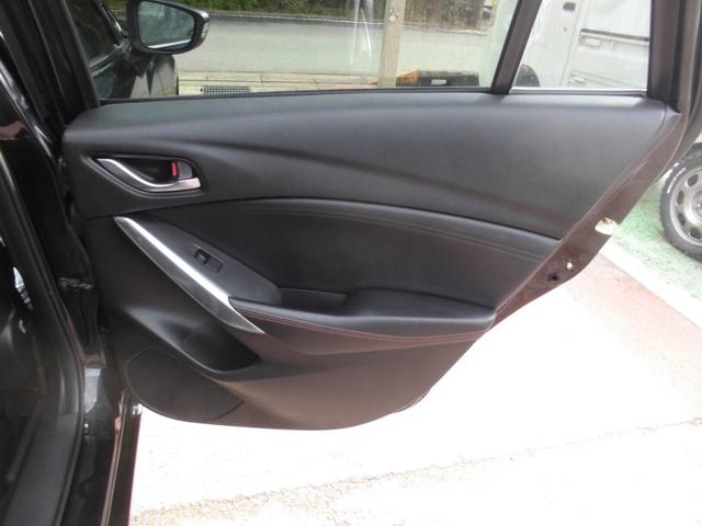 アテンザワゴン XD Lパッケージ 純ナビ地デジ バックカメラ ETC HIDライト 黒革シート 左右シートヒーター 左右パワーシート スマートキー バリ山タイヤ パドルシフト クルーズコントロール レーンアシスト 衝突被害軽減システム(26枚目)