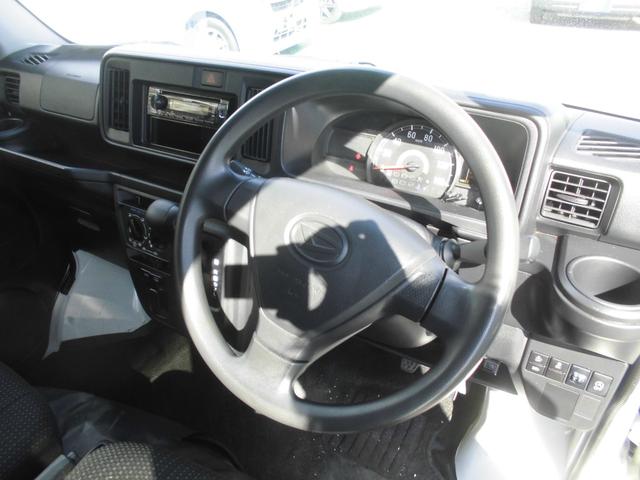 ハイゼットカーゴ ＤＸ　ＳＡＩＩＩ　社外オーディオ　ＵＳＢ入力　ＥＴＣ　キーレス　ルーフキャリア　ＬＥＤヘッドライト　バリ山タイヤ（6枚目）