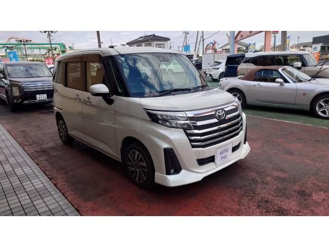 ルーミー カスタムＧ　ワンオーナー　ナビＴＶ　バックカメラ　両側電動スライドドア　シートヒーター　ＥＴＣ　ＬＥＤヘッドライト　アダプティプクルーズコントロール　前後ドライブレコーダー（5枚目）
