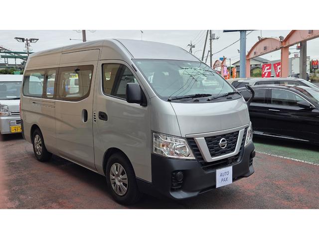 ＮＶ３５０キャラバンバン スーパーロングＤＸターボ　ディーゼルターボ　ハイルーフ　スーパーロング長さ５０８センチ　純正ナビＴＶ　バックカメラ　ＥＴＣ　低床　６人乗り　エマージェンシーブレーキ　ＶＤＣ　両側スライドドア（2枚目）