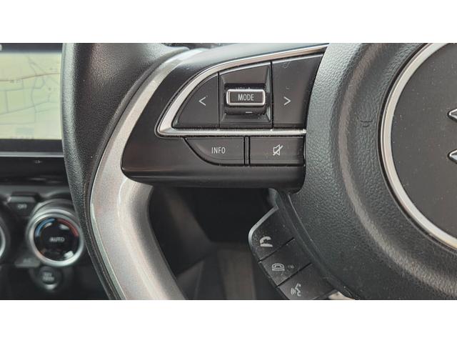 スイフト ハイブリッドＲＳ　ハブリッド　ナビＴＶ　アラウンドビューモニター　ＬＥＤヘッドライト　ＣＶＴ　運転席シートヒーター　革巻きステアリング（17枚目）