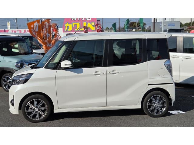 eKスペースカスタム カスタムT セーフティパッケージ 社外ナビTV アラウンドビューモニター 両側パワースライドドア シートヒーター クルーズコントロール FCM 純正AW LED(6枚目)