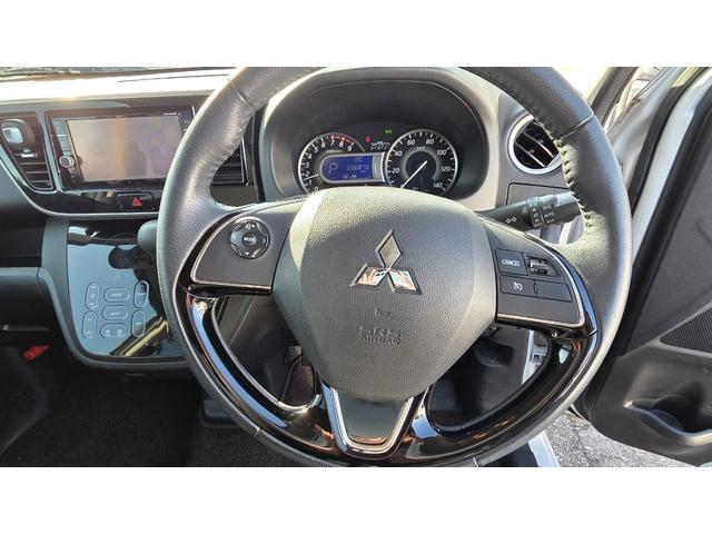 eKスペースカスタム カスタムT セーフティパッケージ 社外ナビTV アラウンドビューモニター 両側パワースライドドア シートヒーター クルーズコントロール FCM 純正AW LED(17枚目)