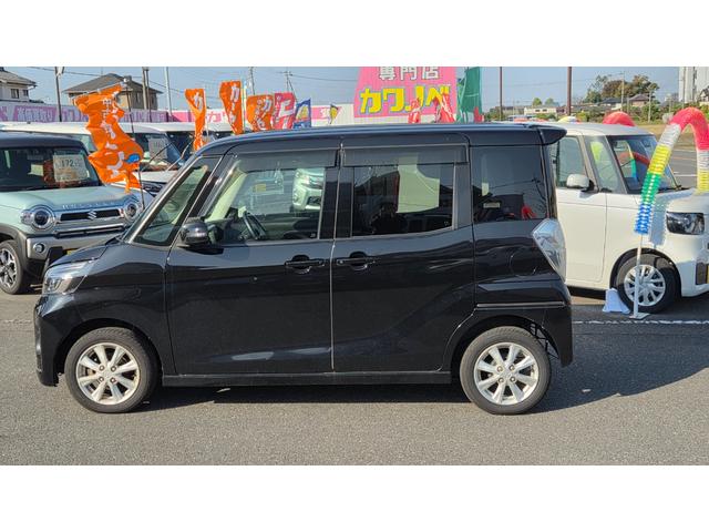 eKスペースカスタム カスタムG e-アシスト 両側パワースライドドア 社外ナビTV エマージェンシーブレーキ ドライブレコーダー LEDヘッドライト(6枚目)