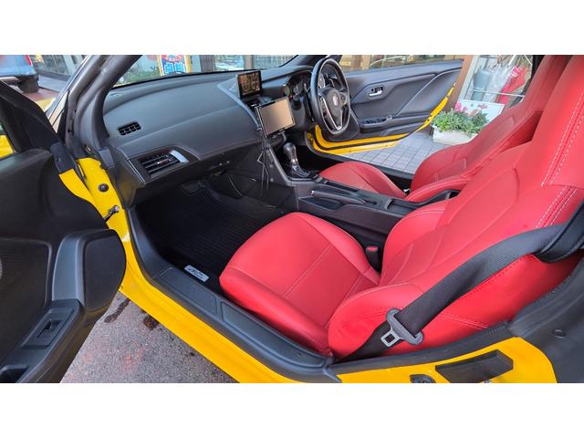 S660 α AT 社外AW センターディスプレイ コンビレザーシート LEDヘッドライト クルーズコントロール バックカメラ VSA パドルシフト&革巻きステアリング(11枚目)