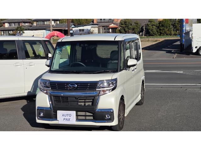タント カスタムX トップエディションSAIII 純正ナビTV アラウンドビューモニター LEDヘッドライト 両側パワースライドドア ETC シートヒーター ドラレコ ワンオーナー(2枚目)