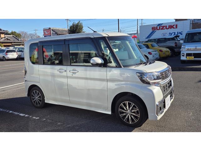 タント カスタムX トップエディションSAIII 純正ナビTV アラウンドビューモニター LEDヘッドライト 両側パワースライドドア ETC シートヒーター ドラレコ ワンオーナー(6枚目)