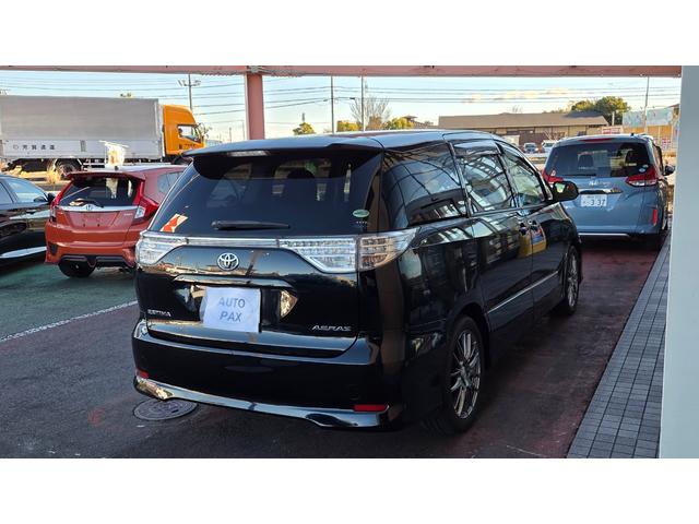 エスティマ アエラス　ナビＴＶ　両側パワースライドドア　クルーズコントロール　フリップダウンモニター　ＨＩＤライト　バックカメラ　２ＡＺエンジン刻印Ｈ（8枚目）