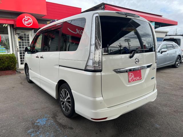 セレナ ハイウェイスター Vセレ+セーフティ SHV Aセフ タイヤ新品 アラウンドビューモニター 両側パワースライドドア 純正ナビフルセグTV リアフリップダウンモニター ETC Bluetooth ワンオーナー禁煙車 インテリキー2個有(7枚目)