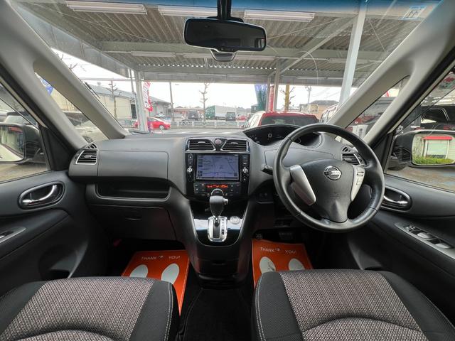 セレナ ハイウェイスター Vセレ+セーフティ SHV Aセフ タイヤ新品 アラウンドビューモニター 両側パワースライドドア 純正ナビフルセグTV リアフリップダウンモニター ETC Bluetooth ワンオーナー禁煙車 インテリキー2個有(12枚目)