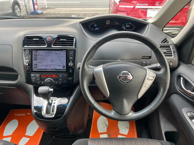 セレナ ハイウェイスター Vセレ+セーフティ SHV Aセフ タイヤ新品 アラウンドビューモニター 両側パワースライドドア 純正ナビフルセグTV リアフリップダウンモニター ETC Bluetooth ワンオーナー禁煙車 インテリキー2個有(22枚目)