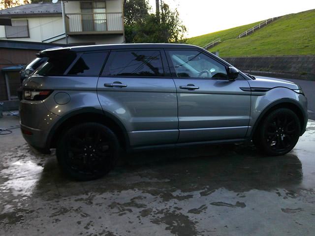 レンジローバーイヴォーク ダイナミック　２０インチアルミ　ツートン（4枚目）