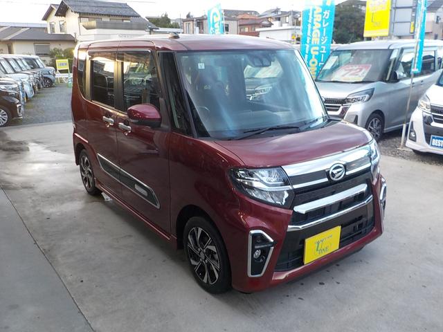 タント カスタムXスタイルセレクション ナビ フルセグTV 衝突軽減ブレーキ アイドリングストップ 両側パワースライドドア スマキー シートヒーター ETC ドライブレコーダー ハーフレザーシート Bluetooth LEDヘッドライト(8枚目)