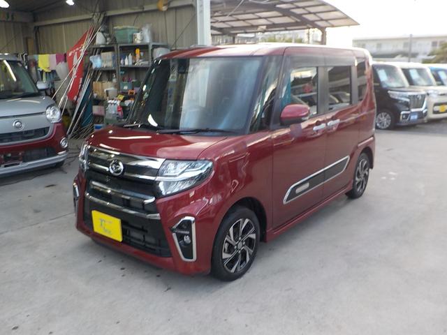 タント カスタムXスタイルセレクション ナビ フルセグTV 衝突軽減ブレーキ アイドリングストップ 両側パワースライドドア スマキー シートヒーター ETC ドライブレコーダー ハーフレザーシート Bluetooth LEDヘッドライト(10枚目)