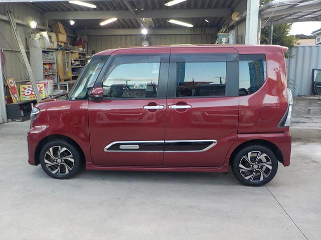 タント カスタムXスタイルセレクション ナビ フルセグTV 衝突軽減ブレーキ アイドリングストップ 両側パワースライドドア スマキー シートヒーター ETC ドライブレコーダー ハーフレザーシート Bluetooth LEDヘッドライト(11枚目)