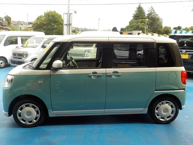 ムーヴキャンバス X SAIII 衝突軽減ブレーキ アイドリングストップ 両側パワースライドドア スマキー CD ABS エアコン パワーステアリング パワーウインドウ 集中ドアロック デュアルエアバッグ AMFMラジオ 一年保証(11枚目)