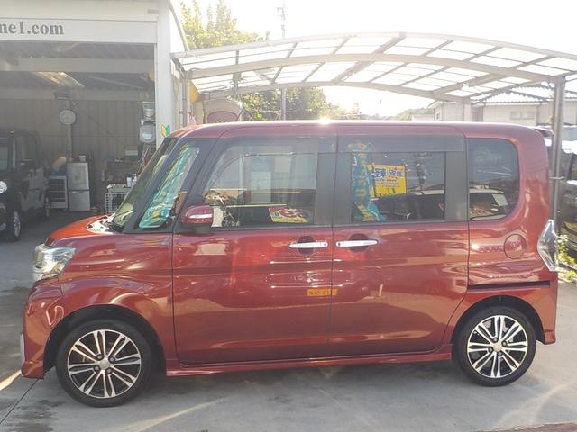 タント カスタムRS トップエディションSAIII ナビ フルセグTV バックカメラ 衝突軽減ブレーキ アイドリングストップ 両側パワースライドドア スマキー シートヒーター ETC ドライブレコーダー ハーフレザーシート Bluetooth(11枚目)