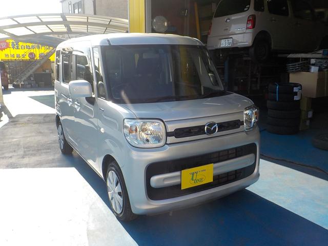 フレアワゴン ハイブリッドＸＧ　スローパー　電動ウインチ　リアシート無し　ナビ　フルセグＴＶ　衝突軽減ブレーキ　アイドリングストップ　ドライブレコーダー　Ｂｌｕｅｔｏｏｔｈ　スマキー　ＥＴＣ　ＣＤ　ＡＢＳ　一年保証（8枚目）