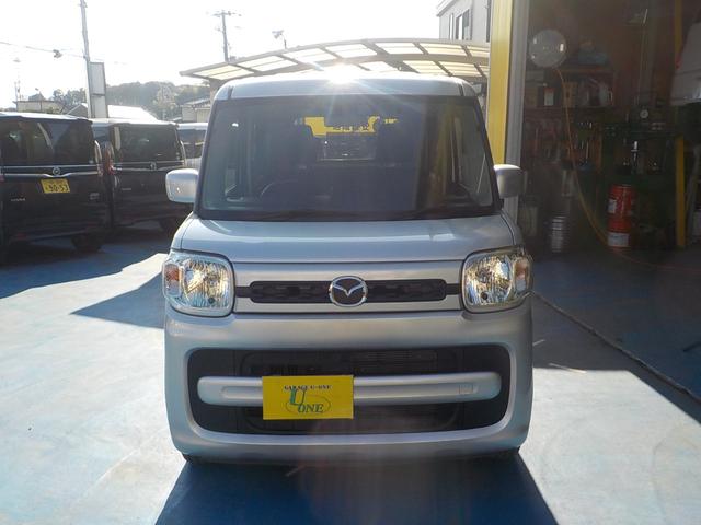 フレアワゴン ハイブリッドＸＧ　スローパー　電動ウインチ　リアシート無し　ナビ　フルセグＴＶ　衝突軽減ブレーキ　アイドリングストップ　ドライブレコーダー　Ｂｌｕｅｔｏｏｔｈ　スマキー　ＥＴＣ　ＣＤ　ＡＢＳ　一年保証（9枚目）