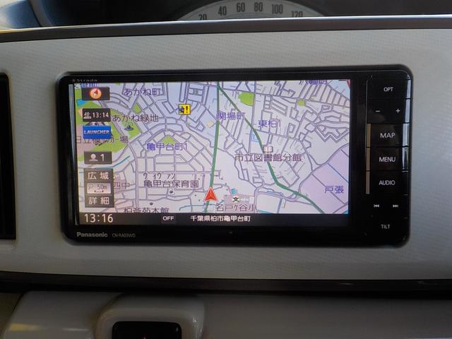 ムーヴキャンバス Ｘメイクアップ　ＳＡＩＩ　ナビ　フルセグＴＶ　バックカメラ　衝突軽減ブレーキ　アイドリングストップ　スマキー　ＣＤ　ＡＢＳ　一年保証（29枚目）