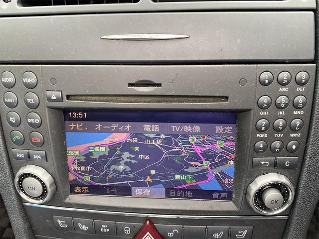 ＳＬＫ２００コンプレッサー　ナビ　オートクルーズコントロール　オートライト　ＡＴ　シートヒーター　アルミホイール　盗難防止システム　ＡＢＳ　ＣＤ　エアコン　パワーステアリング　パワーウィンドウ　運転席エアバッグ(3枚目)