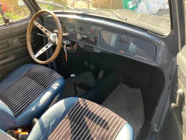 ビートル 　メキシコ製　左ハンドル　ＥＴＣ　ＭＴ　　ビンテージルック　ダークグレー（2枚目）